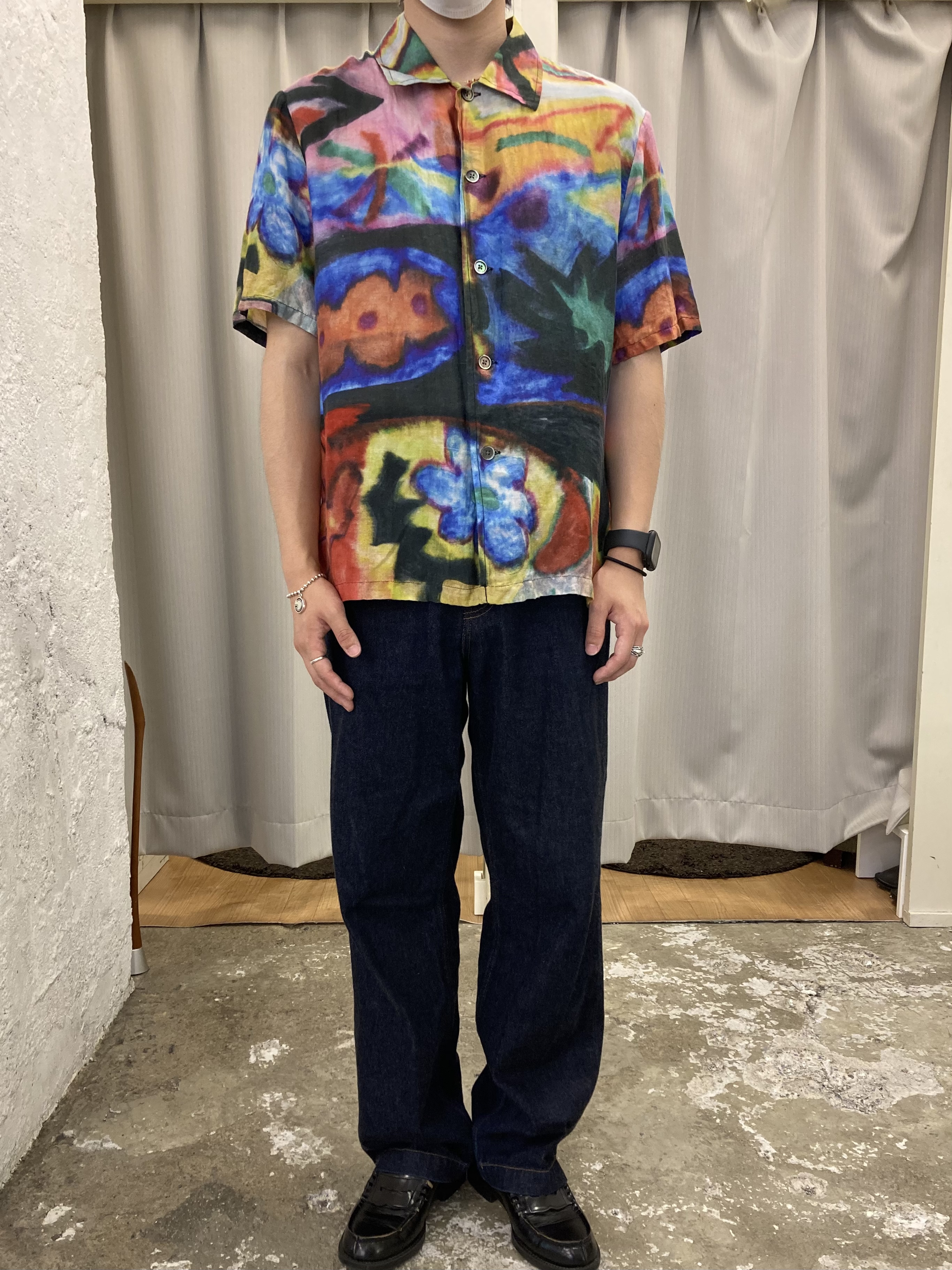 Our-Legacy　総柄チョークアート